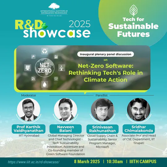 Annual R&D Showcase at IIITH